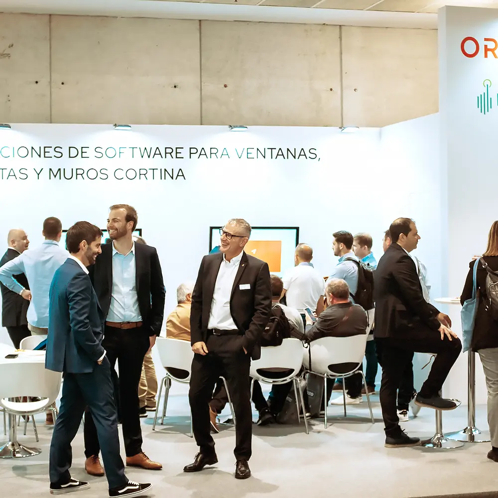 Messestand von Orgadata auf der Veteco Messe 2024.