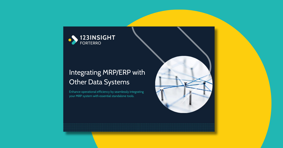 Integrating MRP/ERP Systems with other Systems | Whitepaper | 123Insight