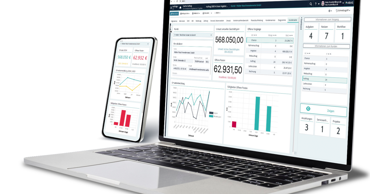Abas Datoo Abas ERP : alternative à Proalpha pour entreprises industrielles | Abas