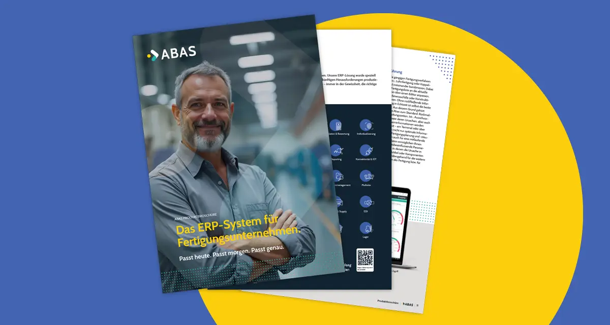 Abas Produktbroschüre Das ERP-System für den fertigenden Mittelstand | Abas