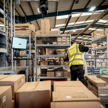 a perrys warehouse automation 