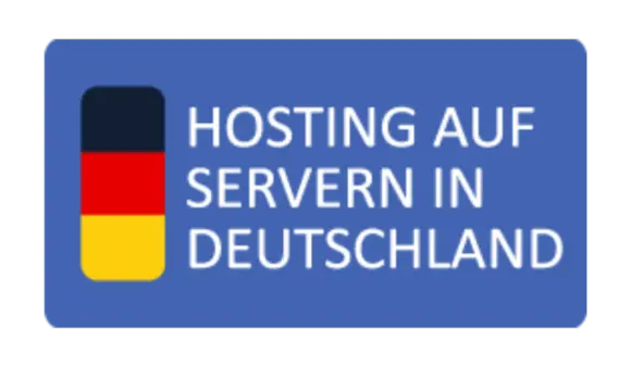 Myfactory: Hosting auf Servern in Deutschland Siegel