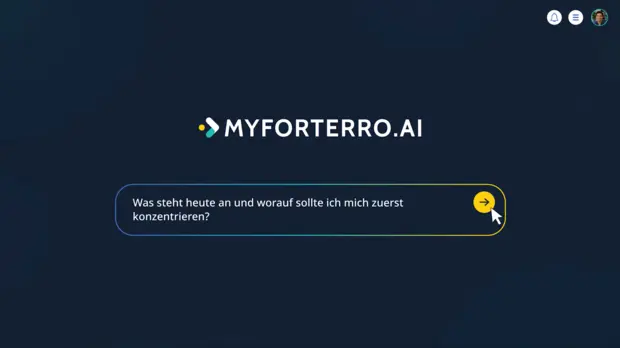 MyForterro.ai: Marge schützen