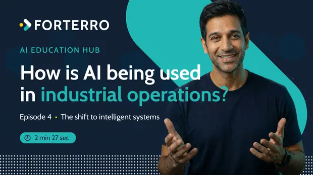 How is AI being used in industrial operations?