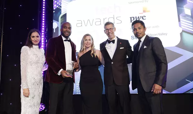 Dean Forbes won the accolade ‘Tech CEO of The Year’