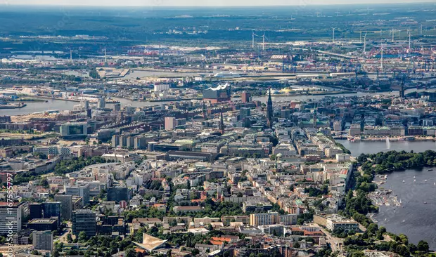 View of Hamburg