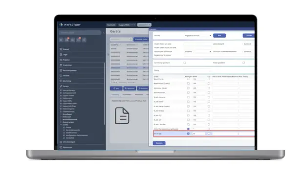 Servicepack Myfactory