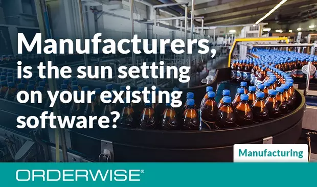 Manufacturers, is the sun setting on your existing software?