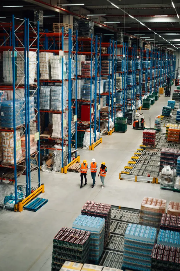 Entrepôt logistique - stocks 