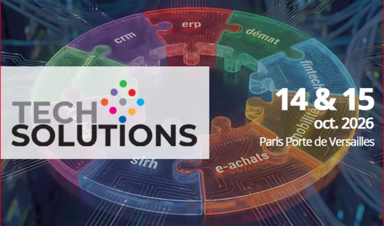 Affiche Salon TechSolutions 2026