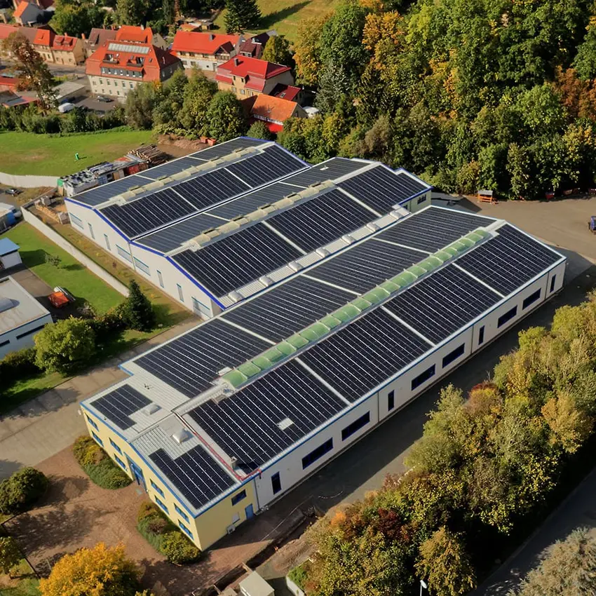 Luftaufnahme Martin Dellit Präzisionsdreherei GmbH & Co. KG